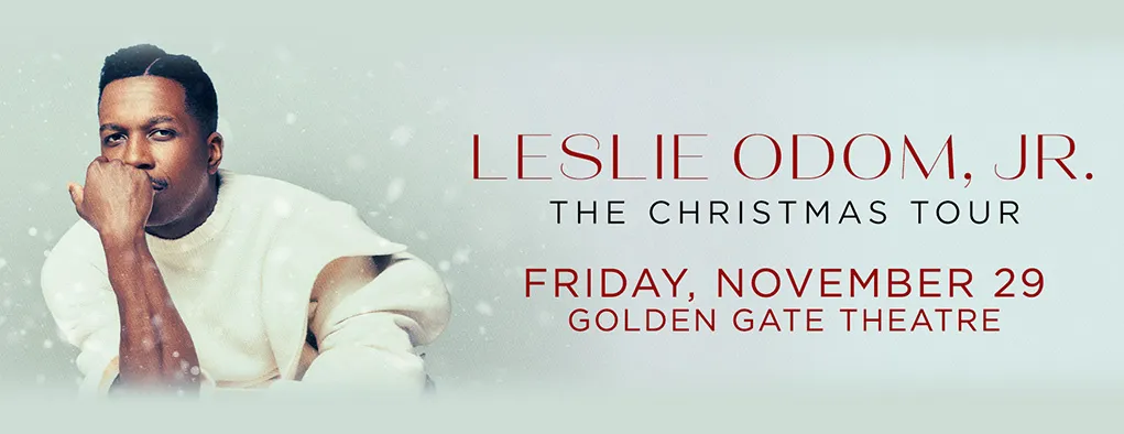 Leslie Odom Jr. Tickets 29 November 2024 Golden Gate Theatre