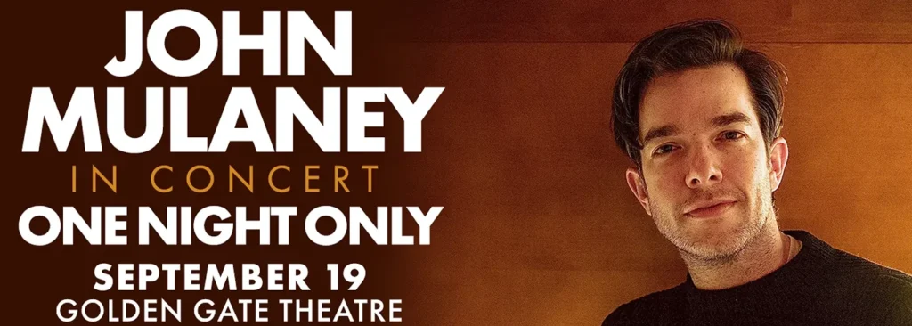 John Mulaney at Golden Gate Theatre