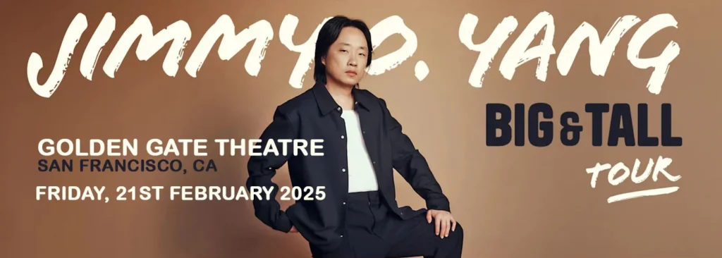 Jimmy O. Yang at Golden Gate Theatre