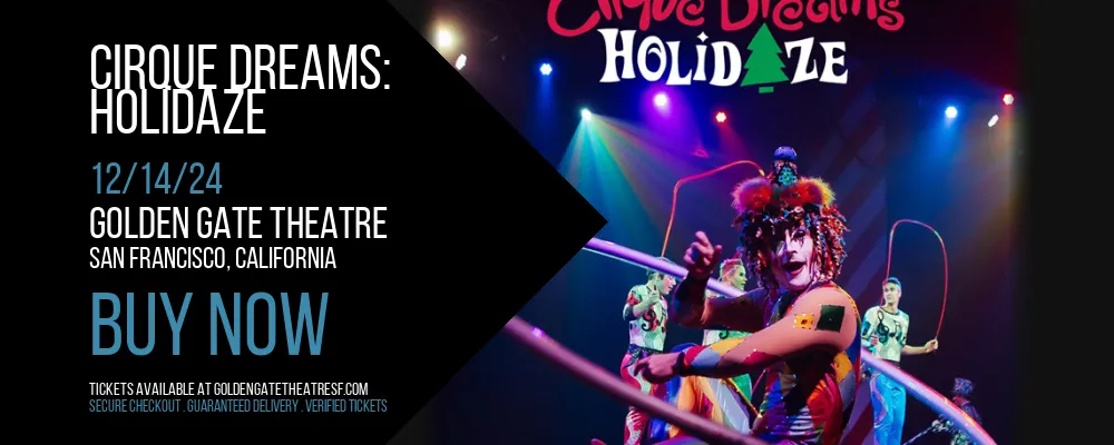 Cirque Dreams at Golden Gate Theatre